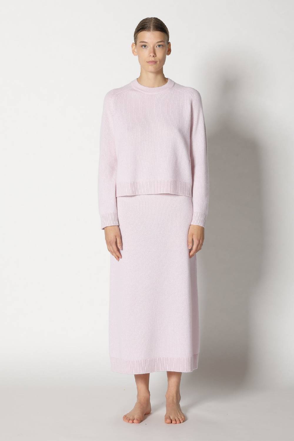 Sminfinity pure 2 ply crew jumper +  pure 2 ply A skirt