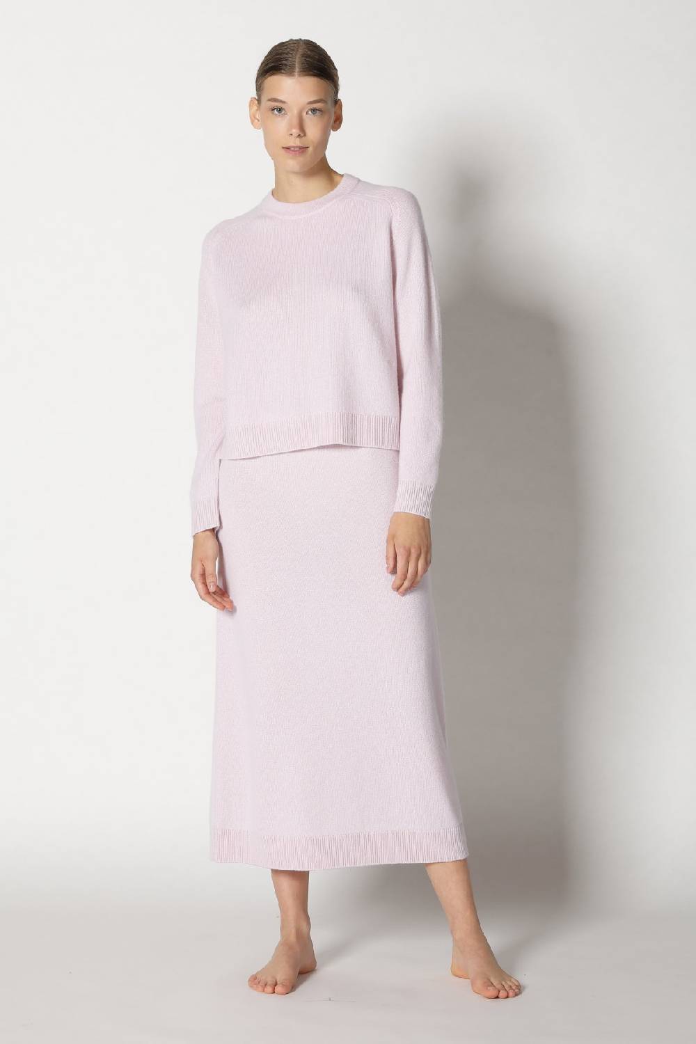 Sminfinity pure 2 ply crew jumper +  pure 2 ply A skirt im Angebot