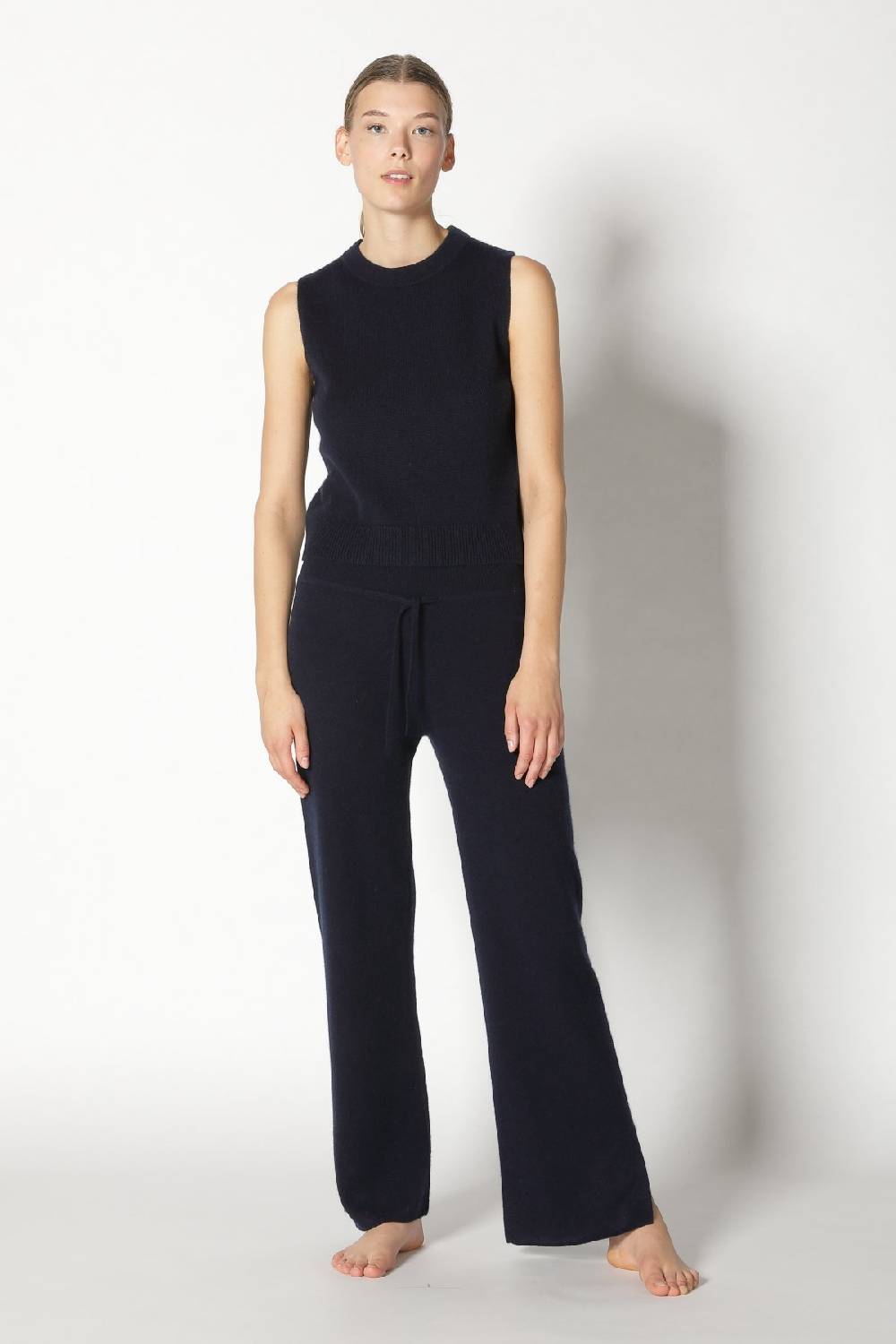 Sminfinity pure 2 ply crew top + pure slitted pants