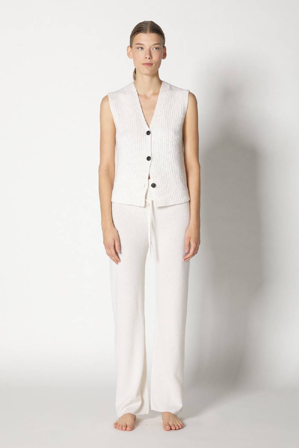 Sminfinity pure icon rib vest + pure slitted pants Auslauf