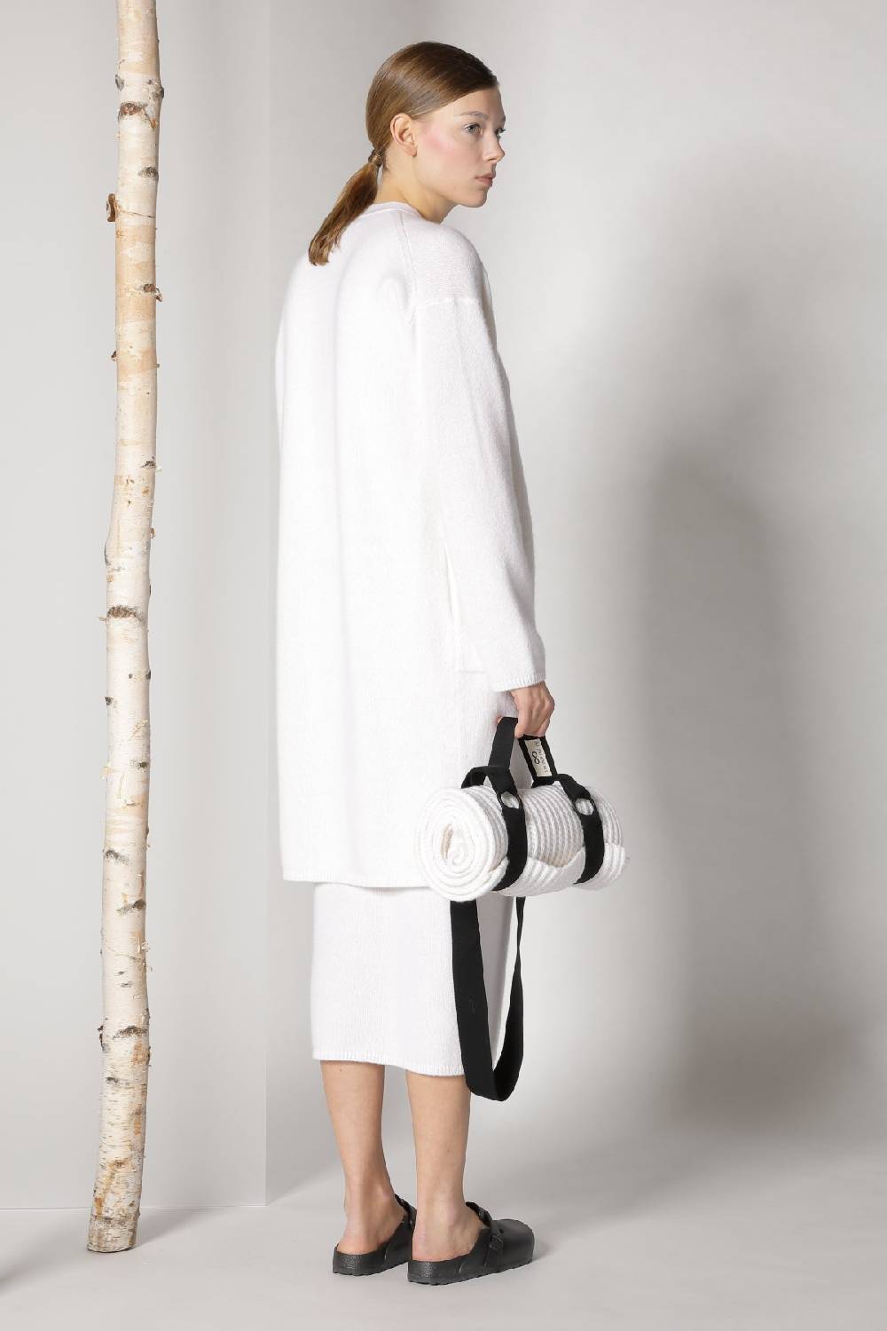 Sminfinity blurry long cardigan + blurry crew top + blurry tulip skirt Schlussverkauf