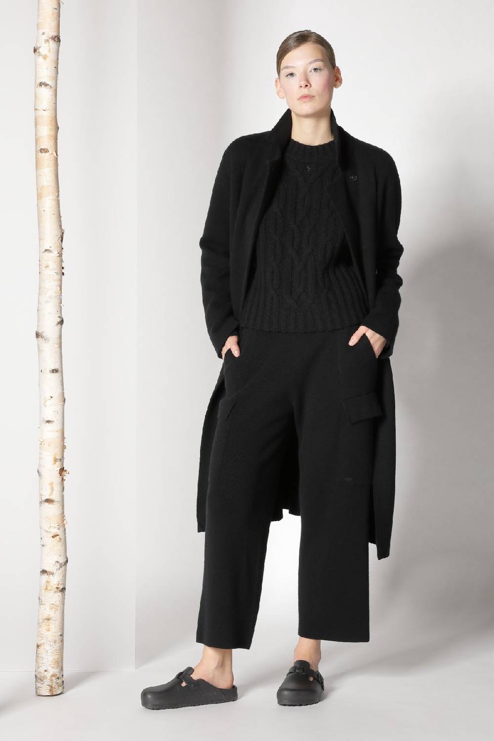 Sminfinity doubleface pea coat + chilly cable jumper + chilly cargo pants Bestseller