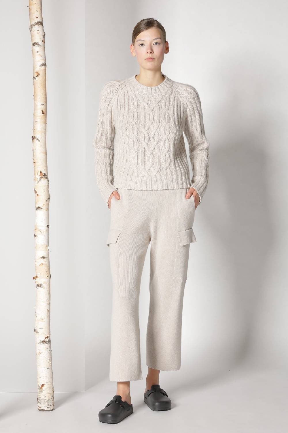 Sminfinity doubleface pea coat + chilly cable jumper + chilly cargo pants Angebote