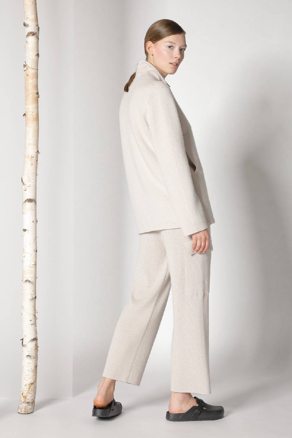 Sminfinity doubleface caban jacket + chilly cable jumper + chilly cargo pants Hotsell