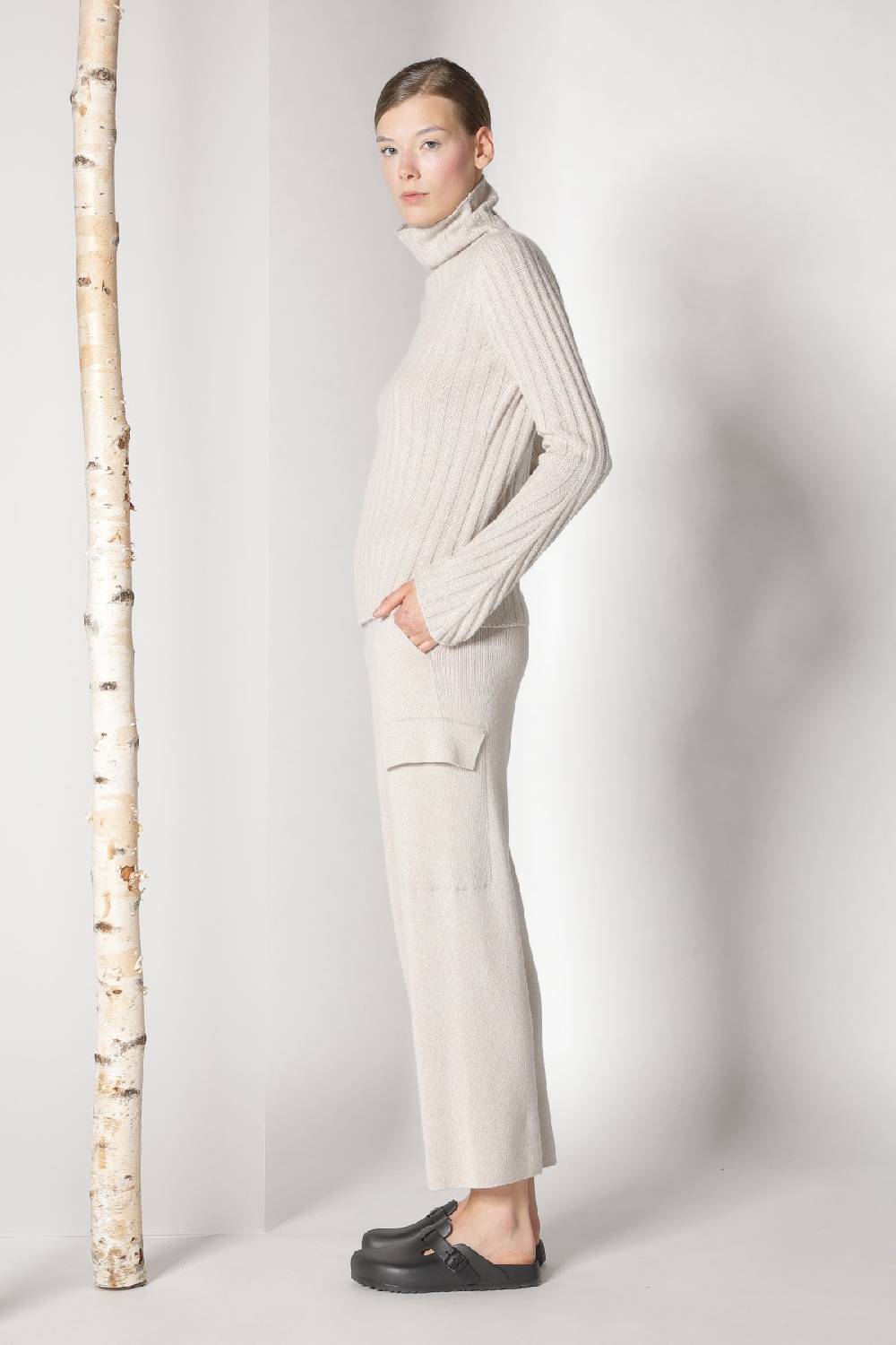 Sminfinity chilly ribbed turtleneck + chilly cargo pants