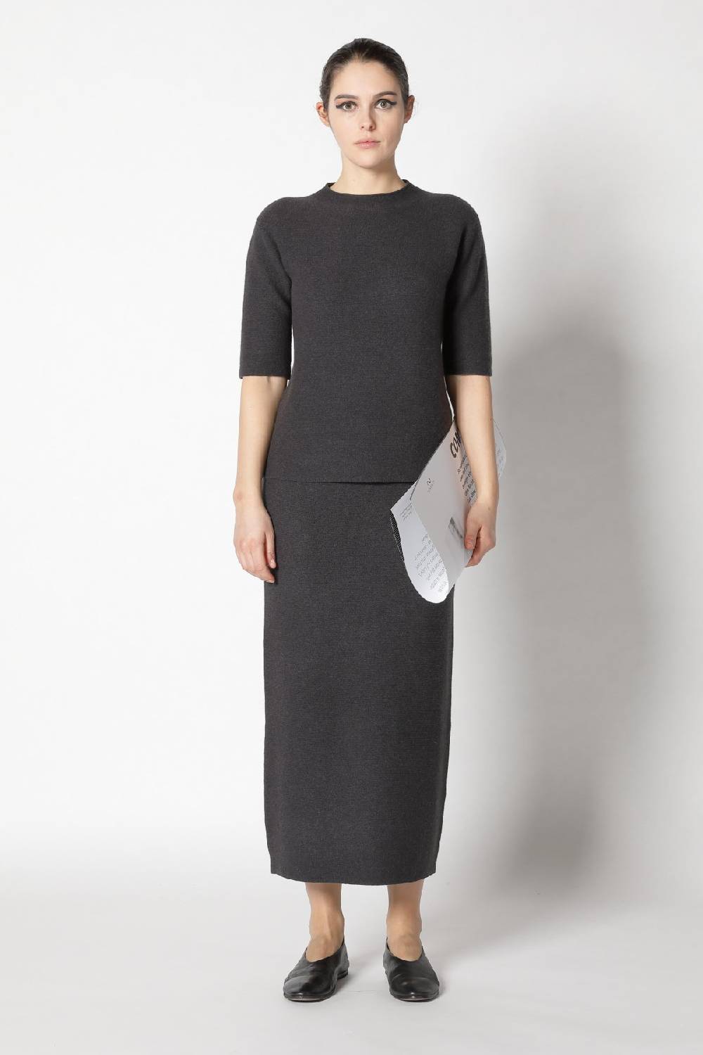 Sminfinity garter T jumper + garter maxi skirt