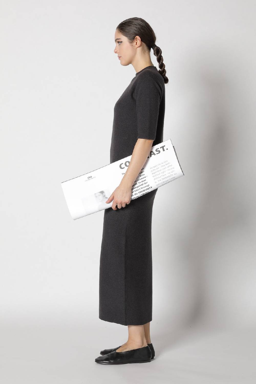 Sminfinity garter T jumper + garter maxi skirt Schlussverkauf