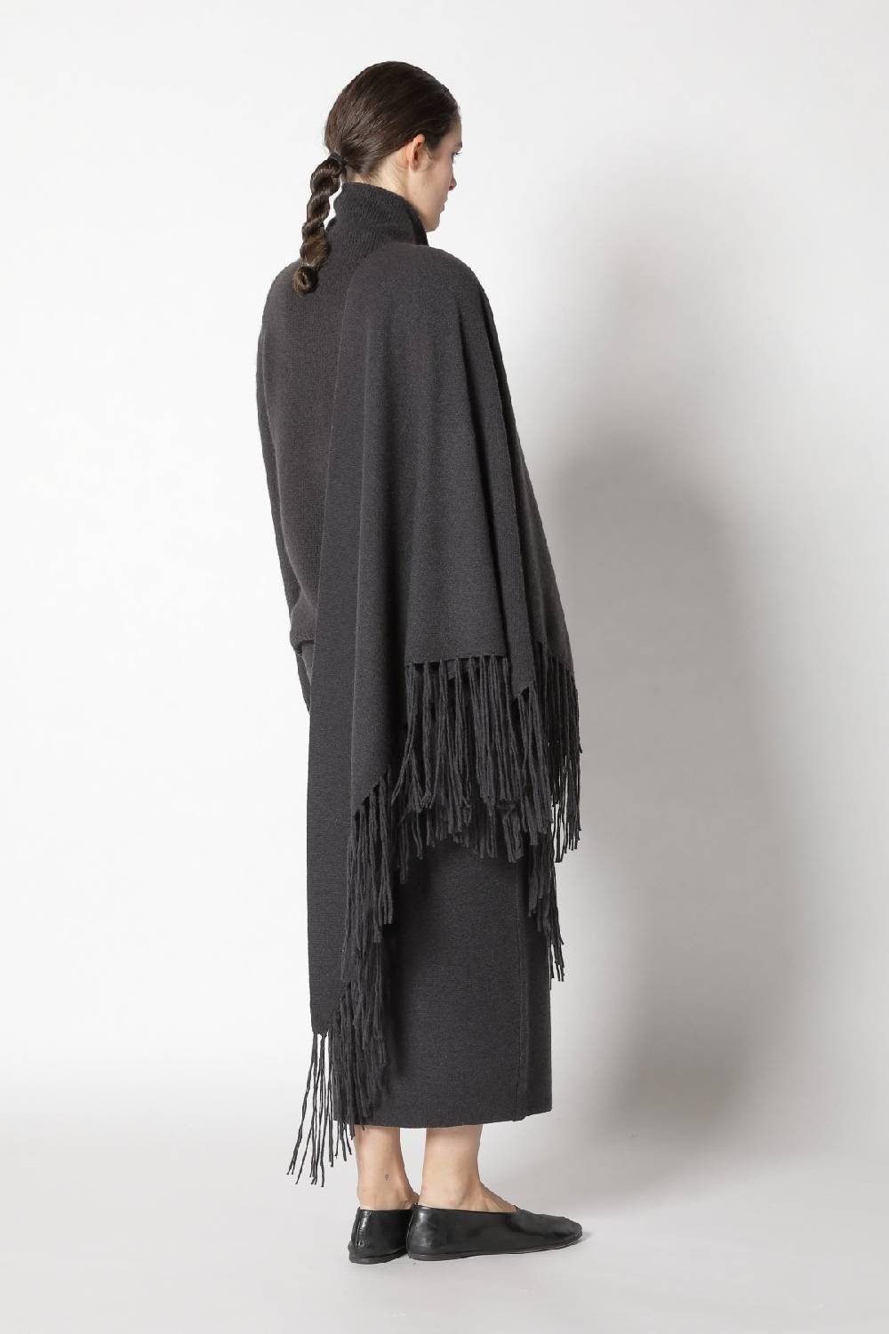Sminfinity airy turtle jumper + garter triangle + garter maxi skirt Outlet