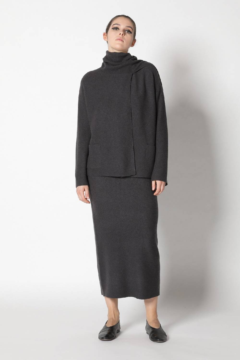 Sminfinity garter scarf jacket + garter maxi skirt Auslauf