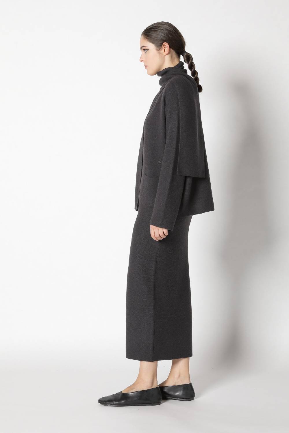 Sminfinity garter scarf jacket + garter maxi skirt Auslauf