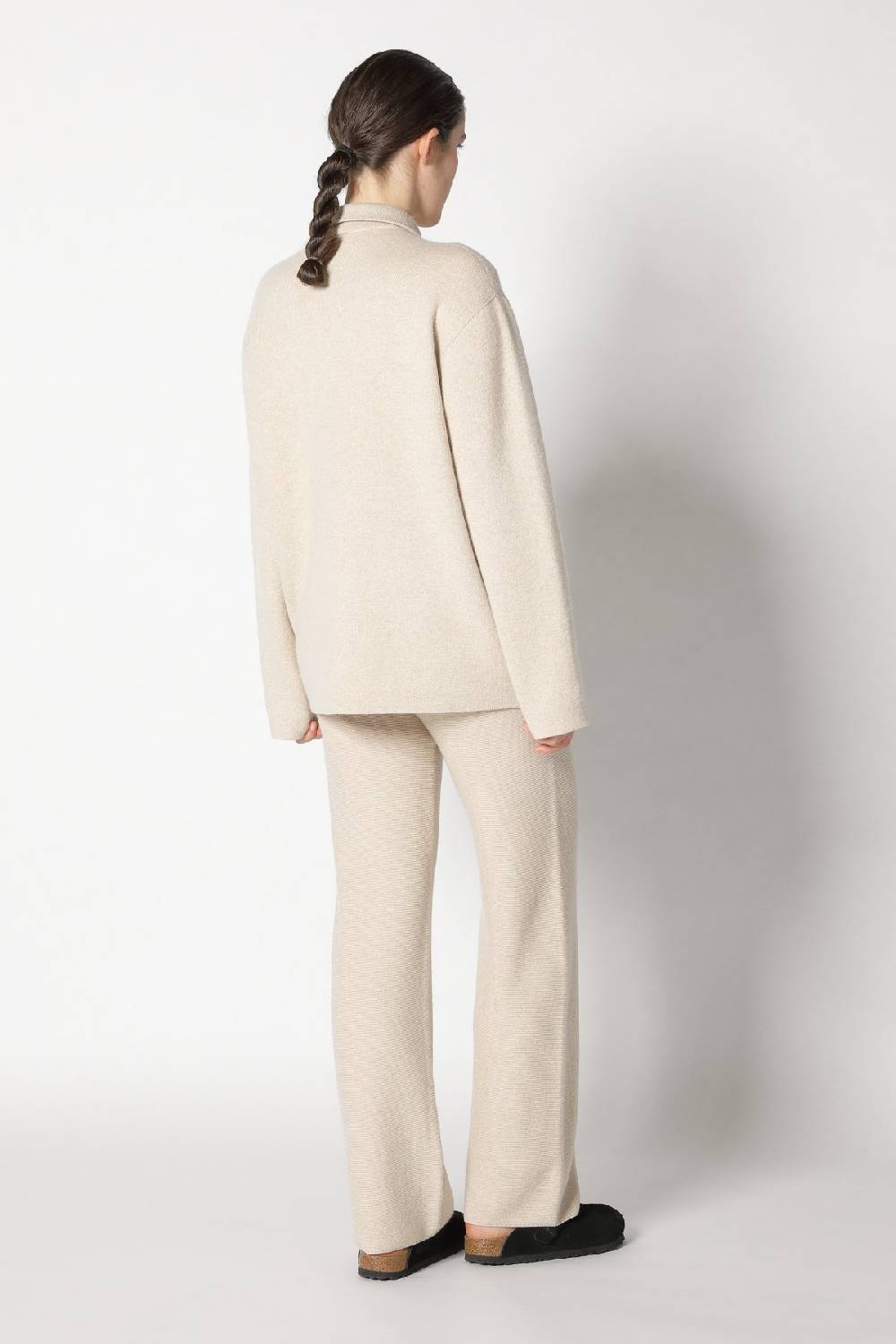 Sminfinity doubleface shirtjacket + garter palazzo pants Angebote