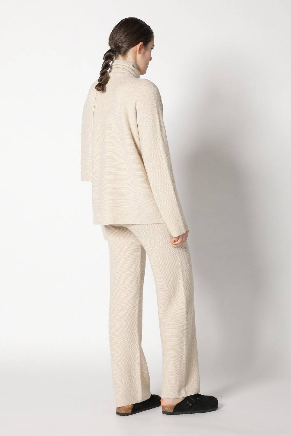 Sminfinity garter scarf jacket + garter T jumper + garter palazzo pants im Angebot