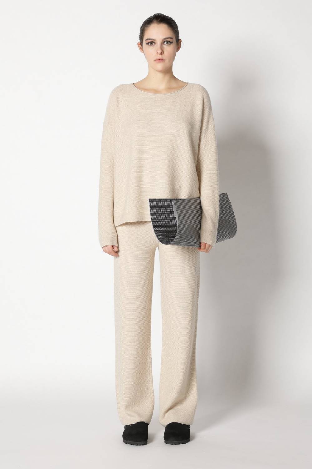Sminfinity garter crew jumper + garter palazzo pants Schlussverkauf