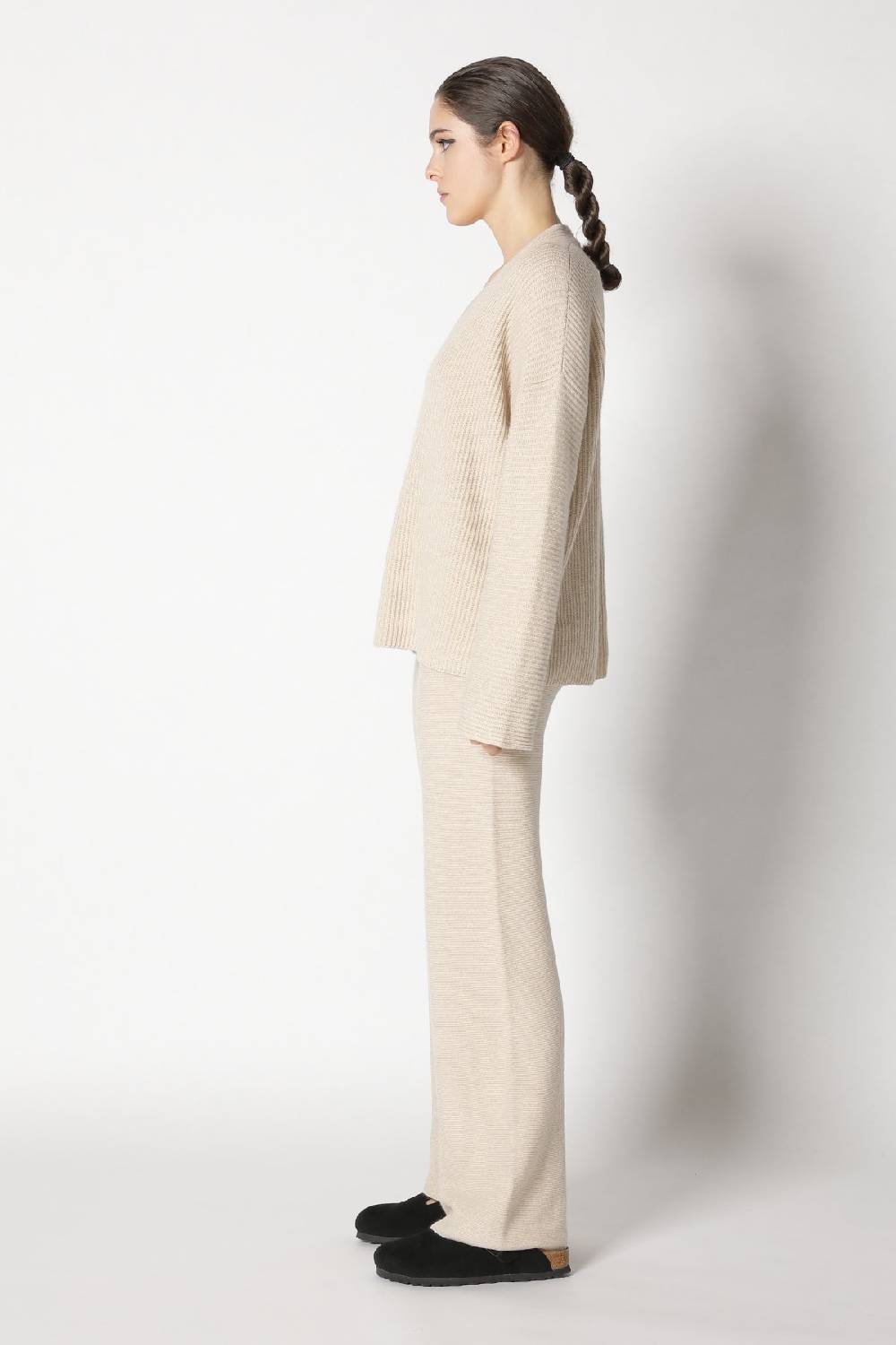 Sminfinity slouchy rib jumper + garter palazzo pants + garter triangle Günstiger Verkauf