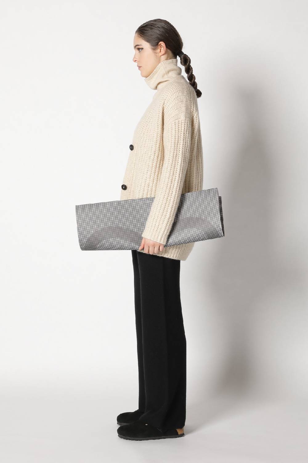 Sminfinity blurry turtle top + blurry chunky cardy + garter palazzo pants Schlussverkauf