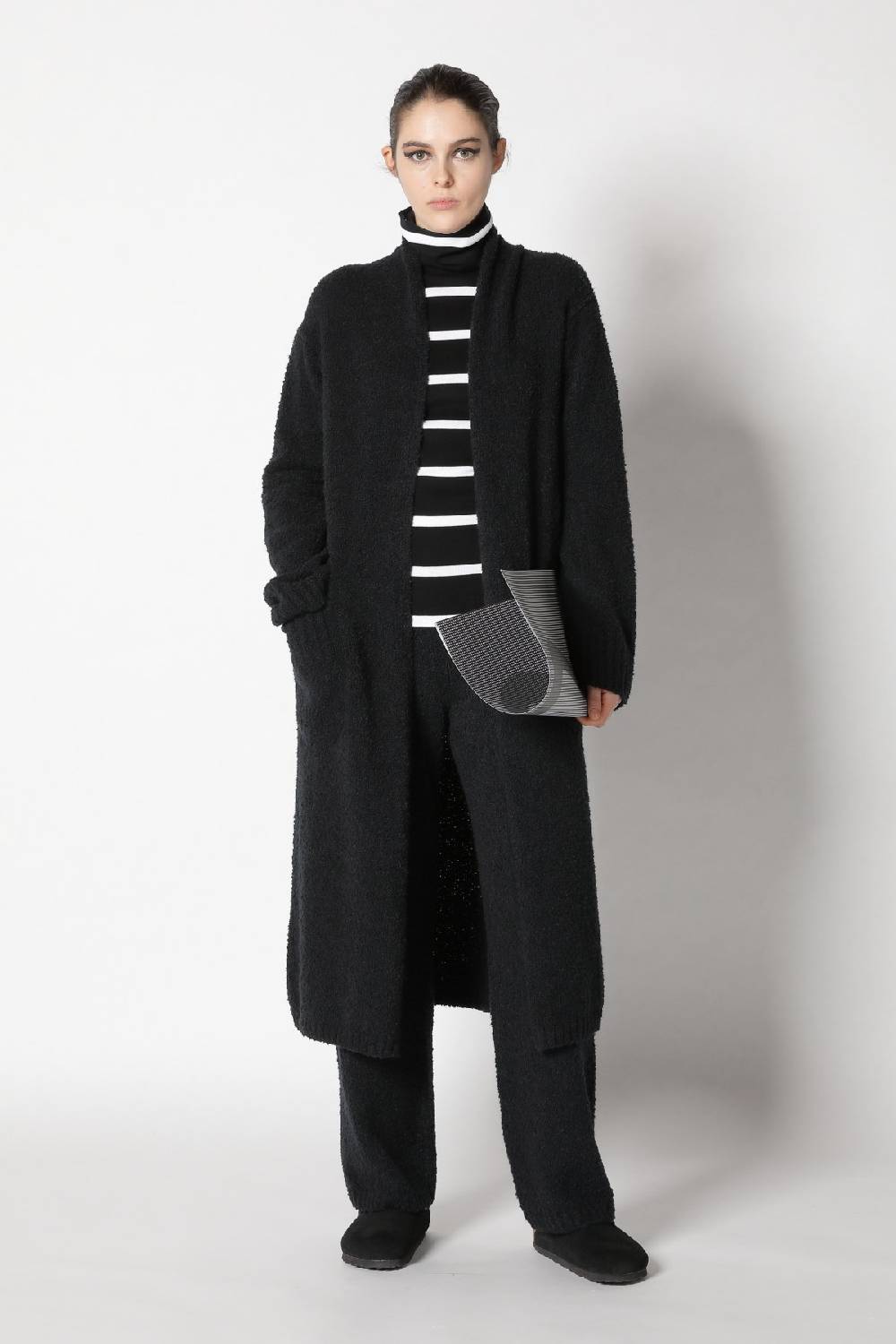 Sminfinity teddy coat + silky stripe turtle + teddy lounge pants Fabrikverkauf