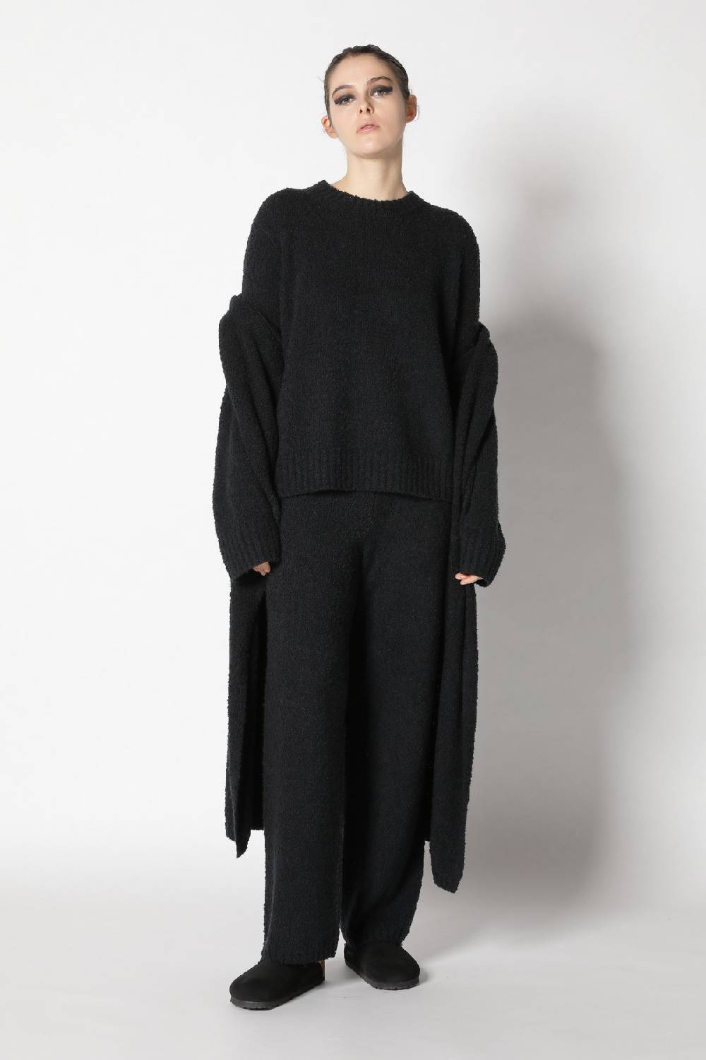 Sminfinity teddy coat + teddy crew jumper + teddy lounge pants