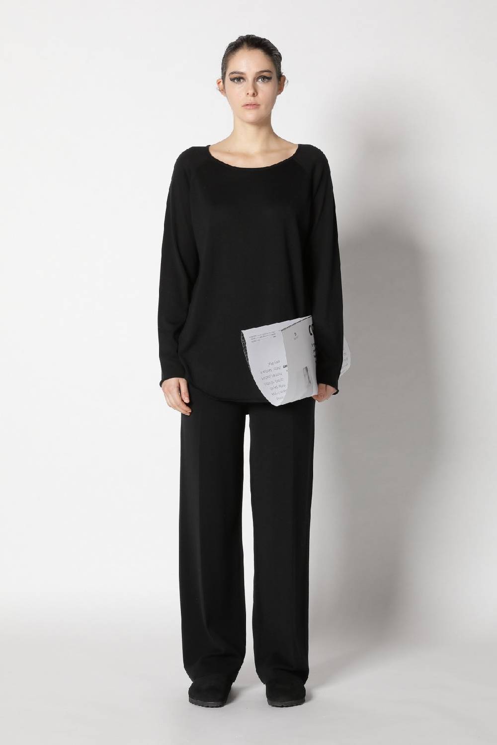 Sminfinity silky longshirt + silky suit pants