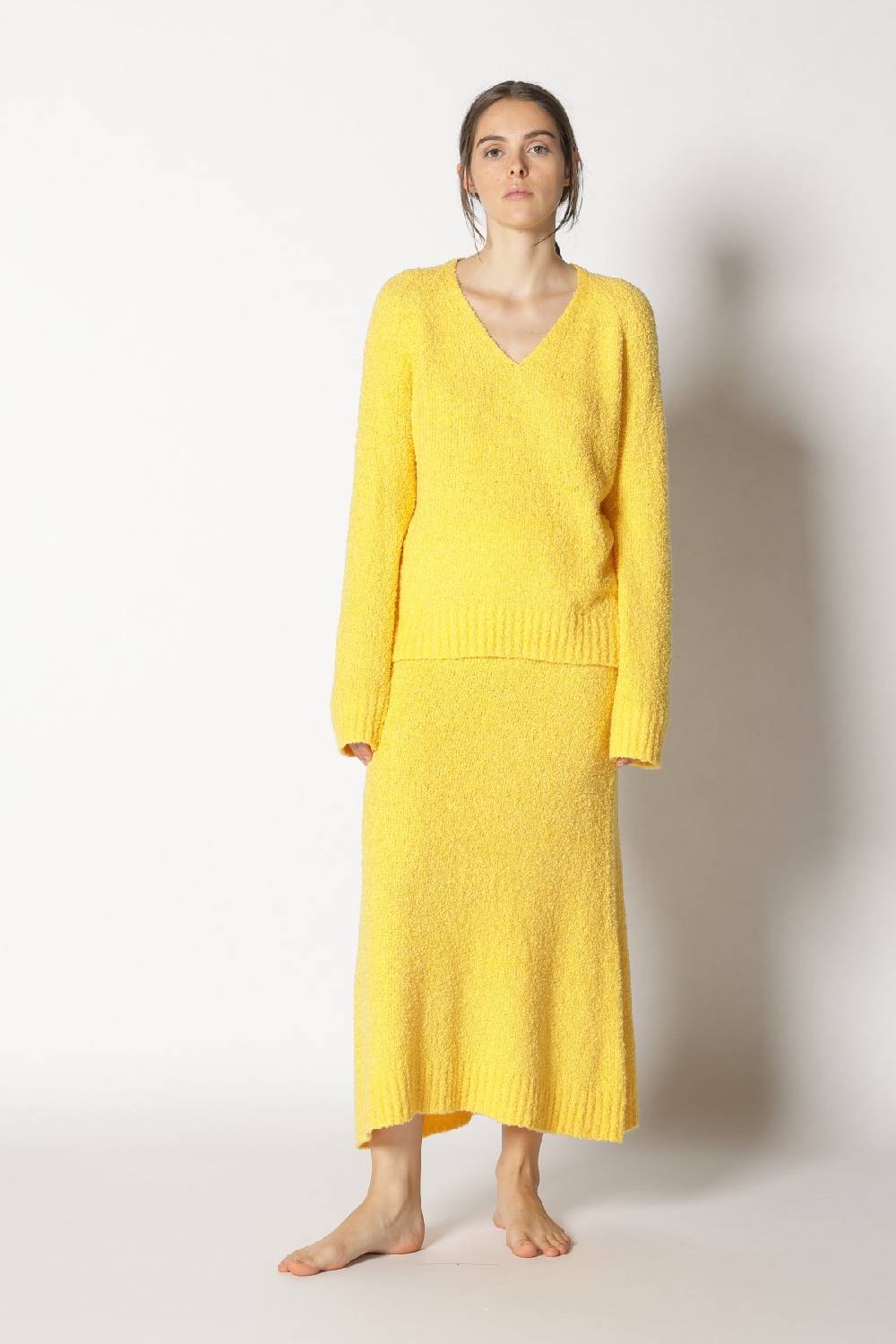 Sminfinity bouclé V neck + bouclé A skirt Meist gekauft