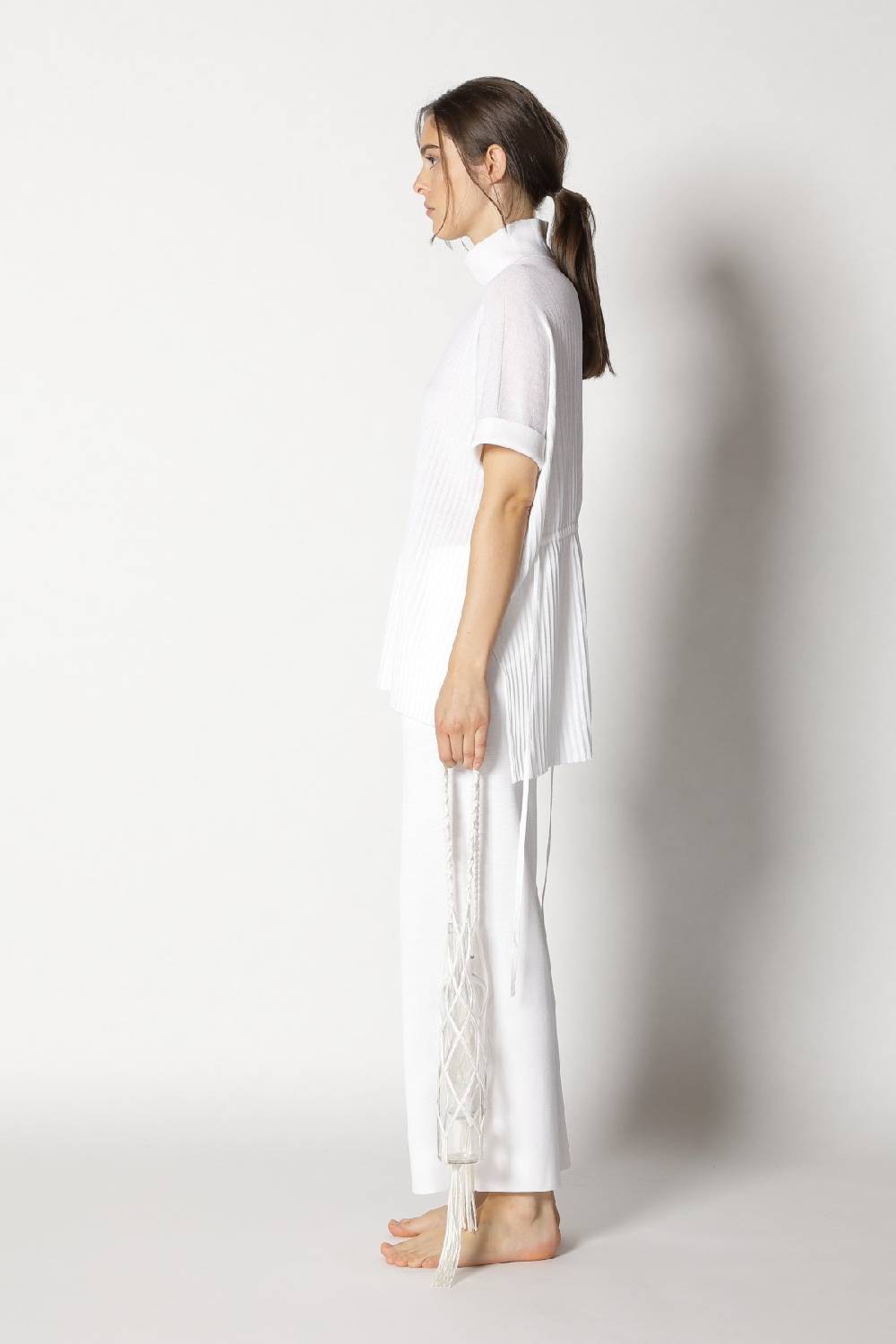 Sminfinity plissé drape top + milano culotte Verkauf