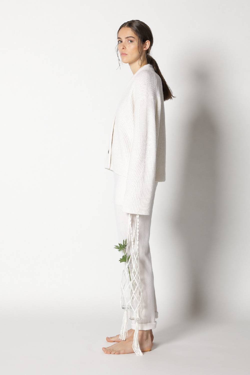 Sminfinity icon rib cardigan + pure boat pants Schlussverkauf