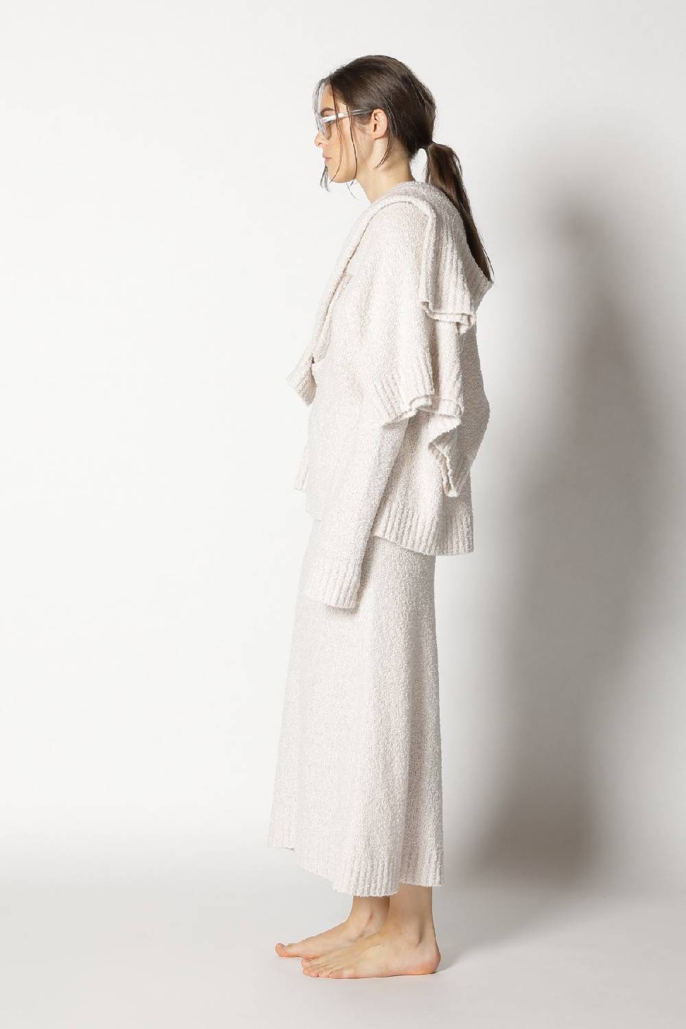 Sminfinity bouclé V neck + bouclé turtle + bouclé A skirt Angebote