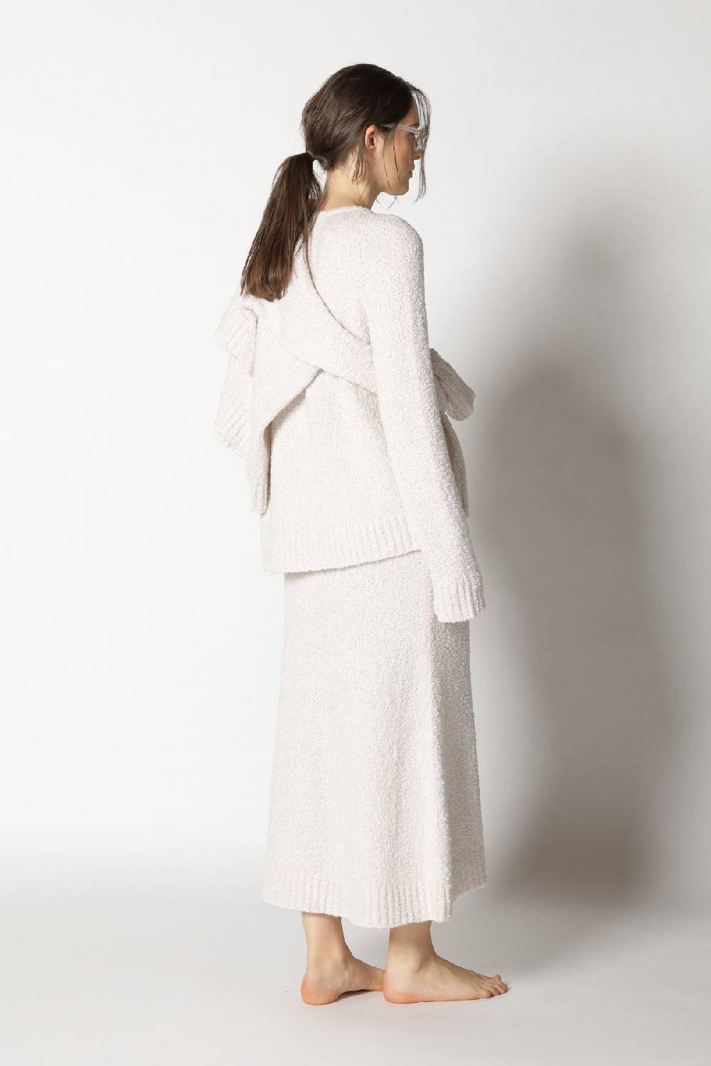 Sminfinity bouclé V neck + bouclé turtle + bouclé A skirt Angebote