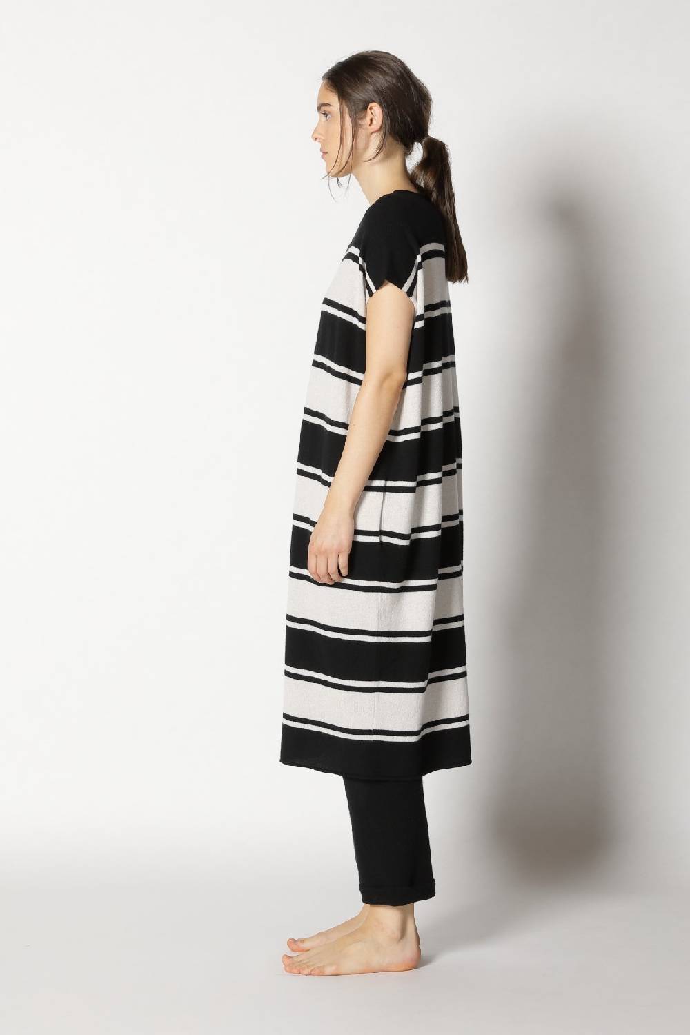 Sminfinity pure stripe tunic dress + pure boat pants Online