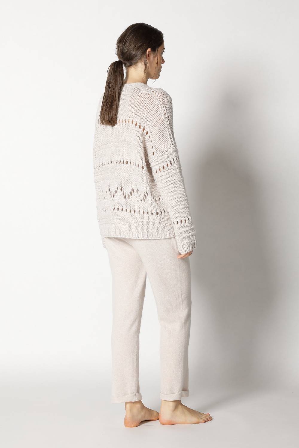 Sminfinity airy ajour V neck + pure boat pants Angebote