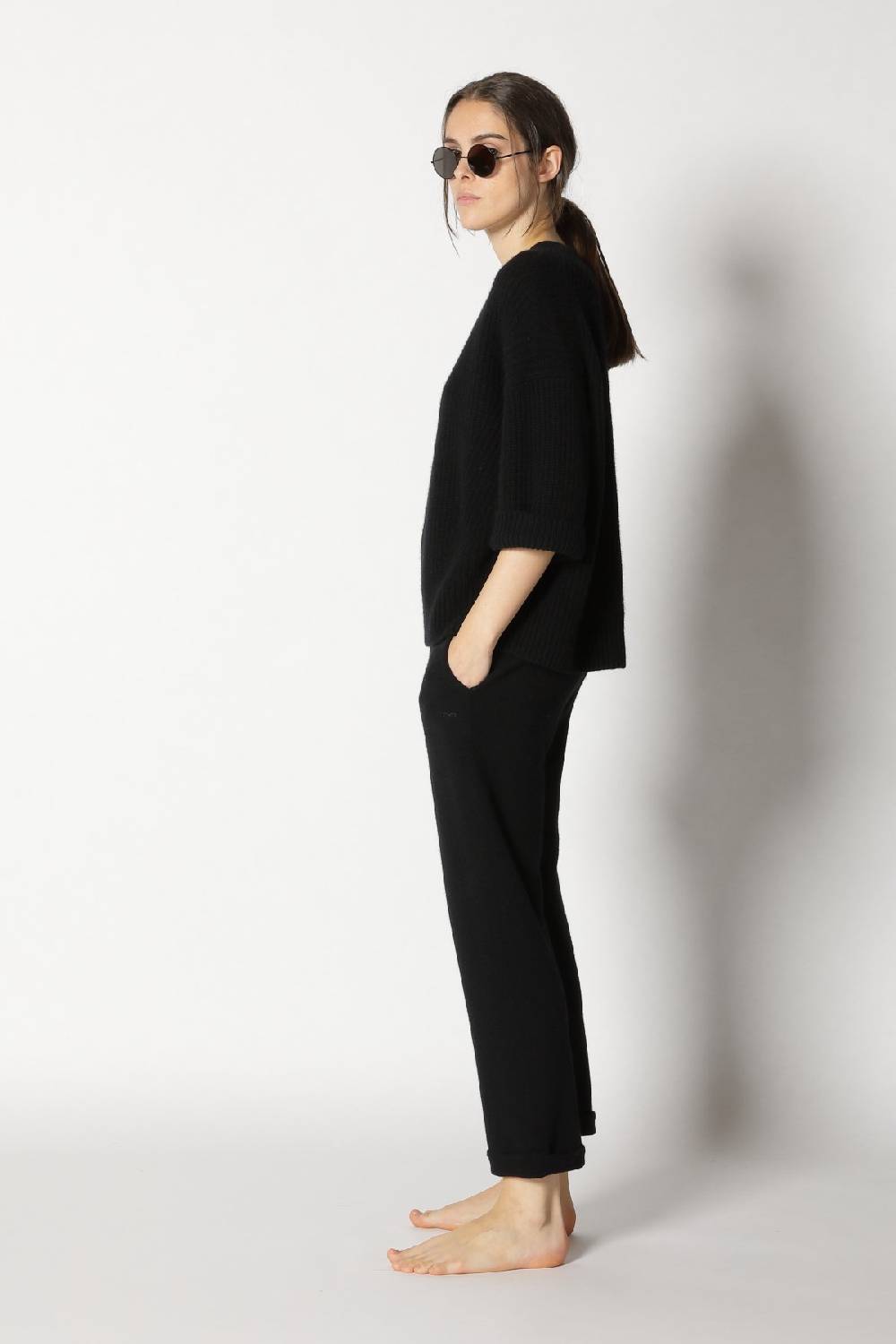 Sminfinity icon rib V neck + pure boat pants Schlussverkauf