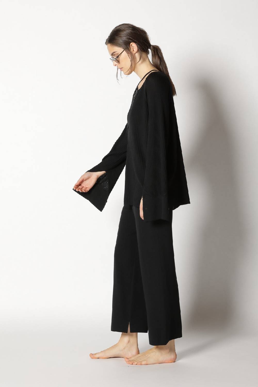 Sminfinity plissé drape tunic + milano culotte Blitzverkäufe