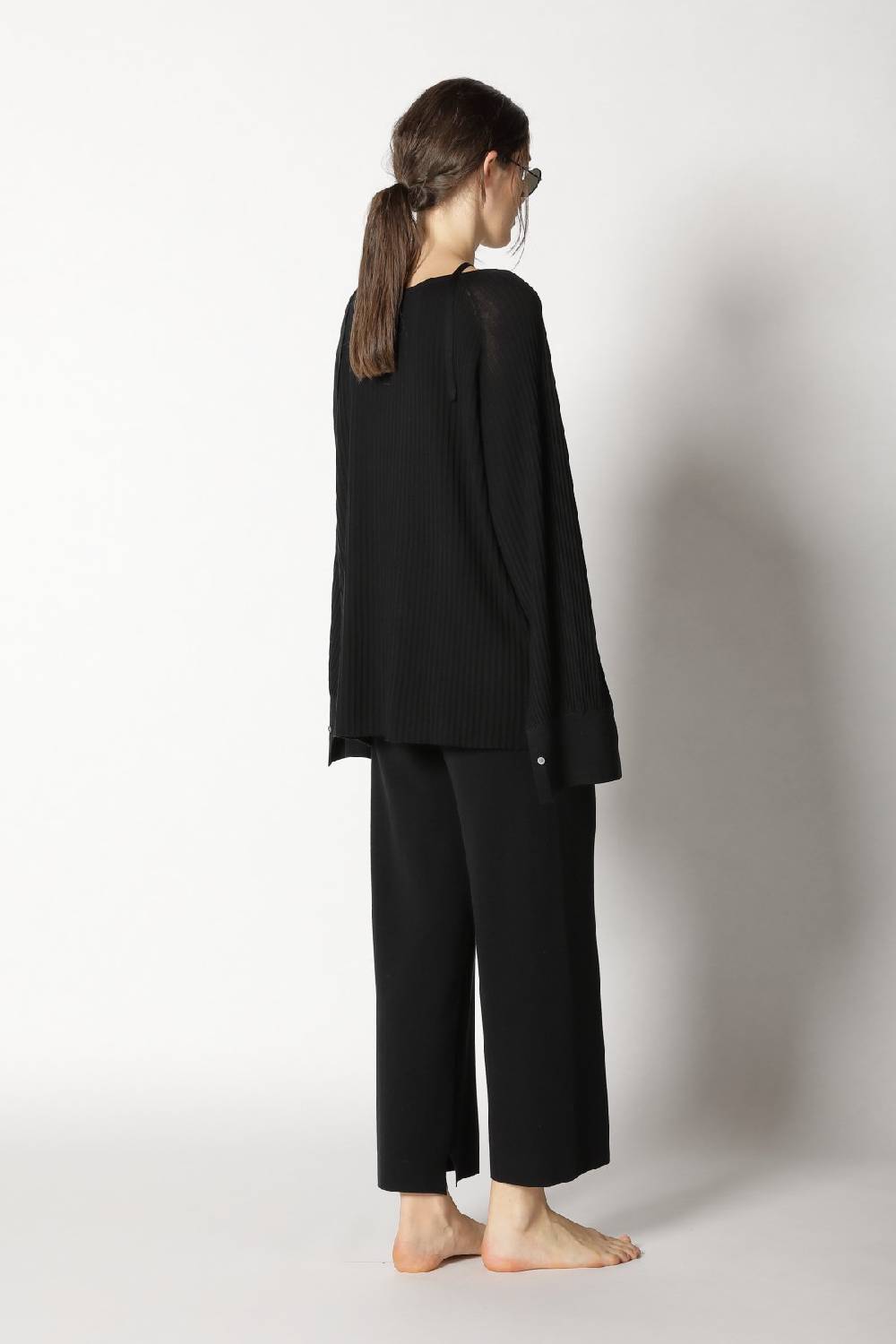 Sminfinity plissé drape tunic + milano culotte Blitzverkäufe