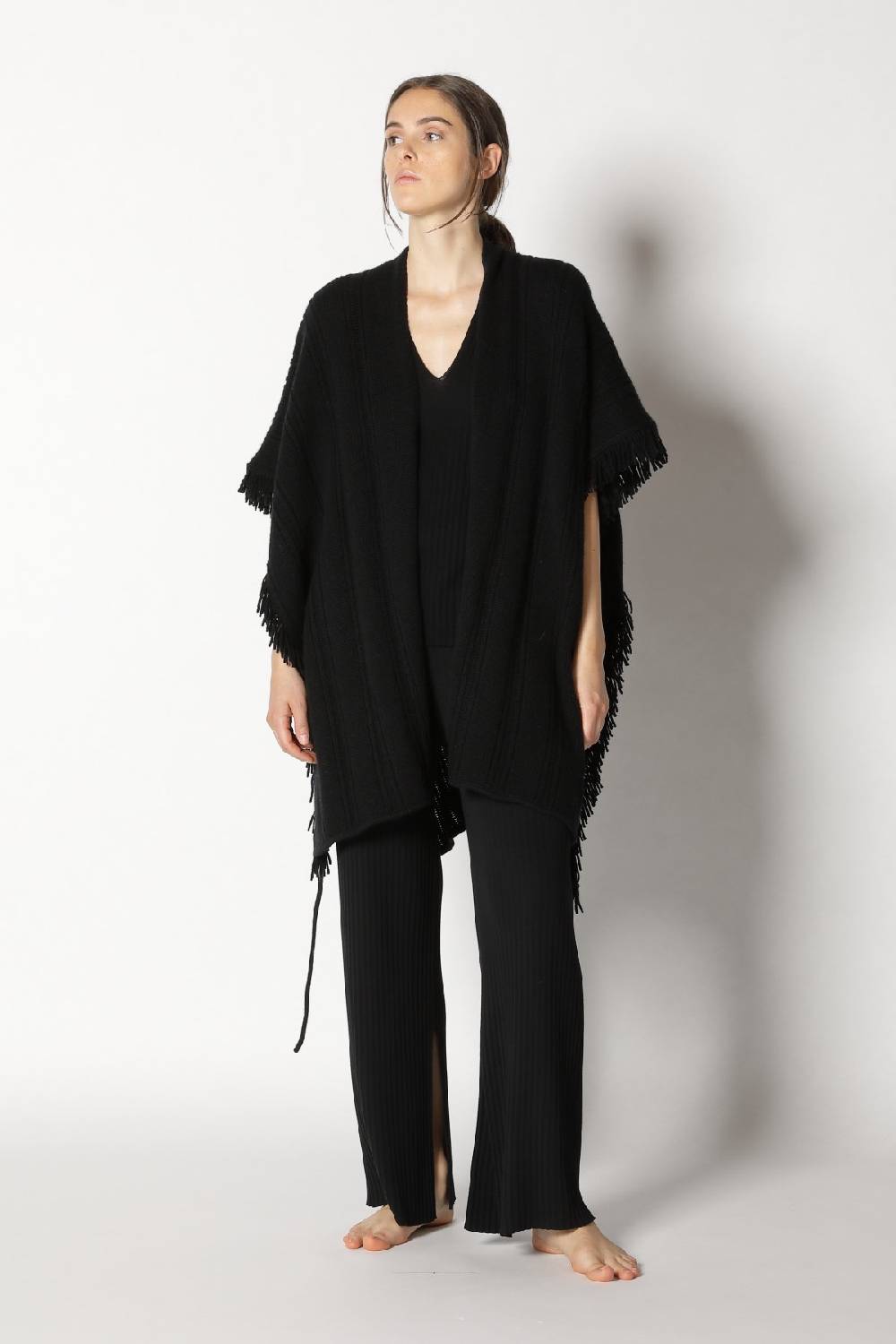 Sminfinity airy capecoat + plissé VV top + plissé palazzo Online