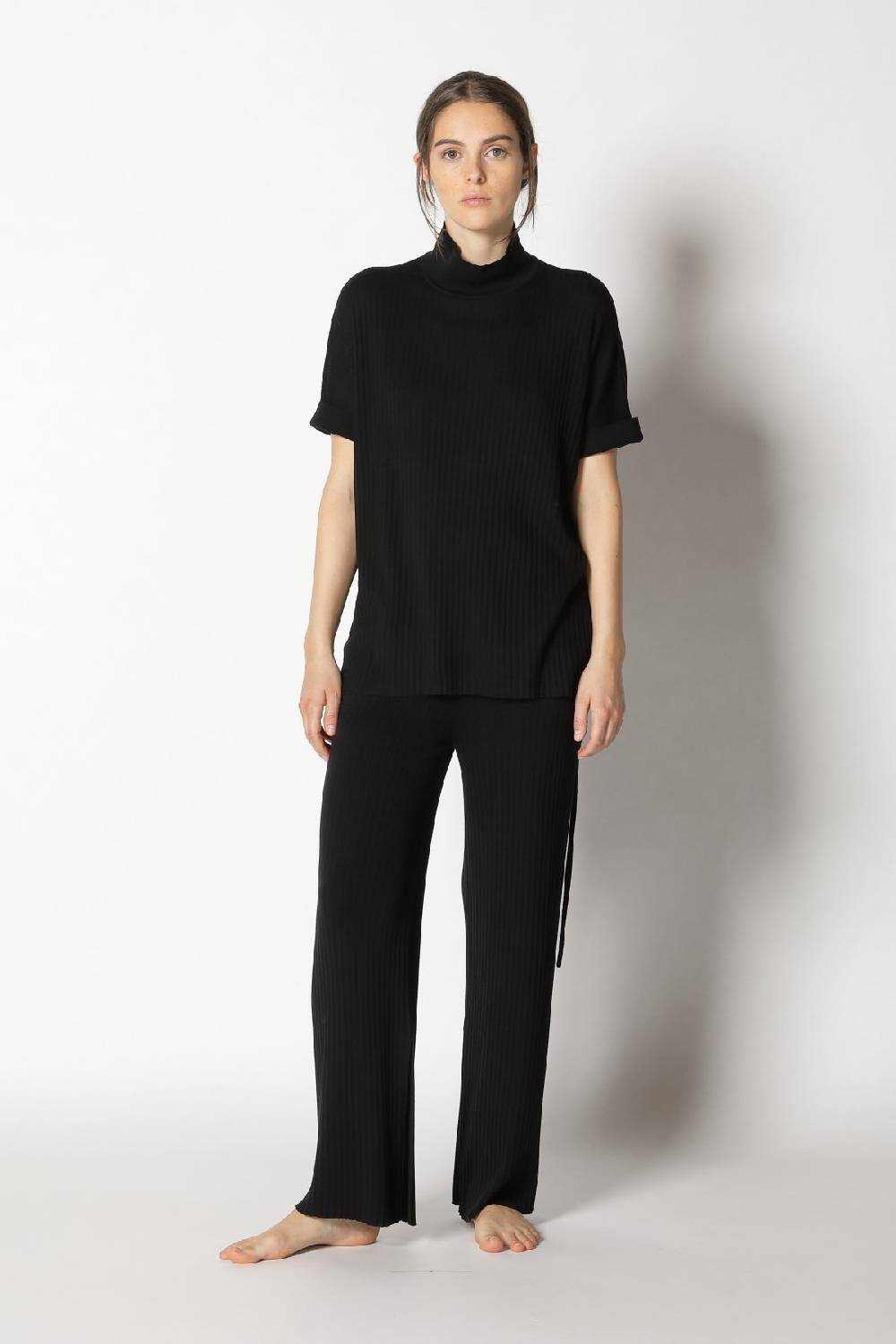 Sminfinity plissé drape top + milano culotte