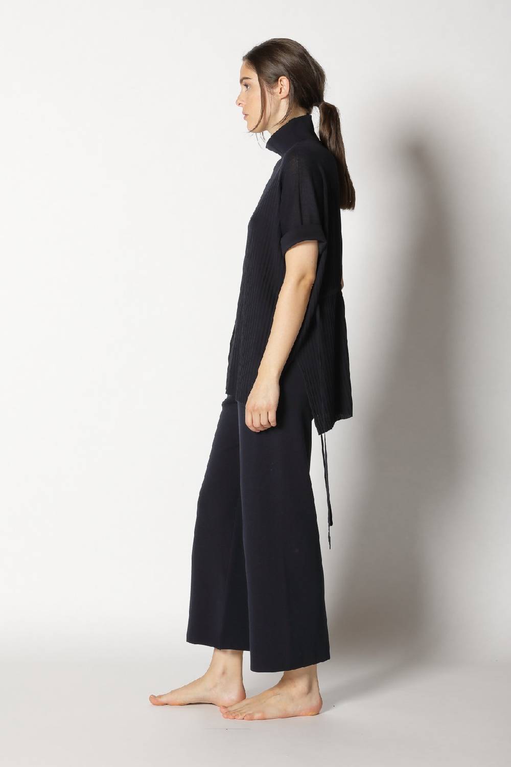 Sminfinity plissé drape top + milano culotte Schlussverkauf