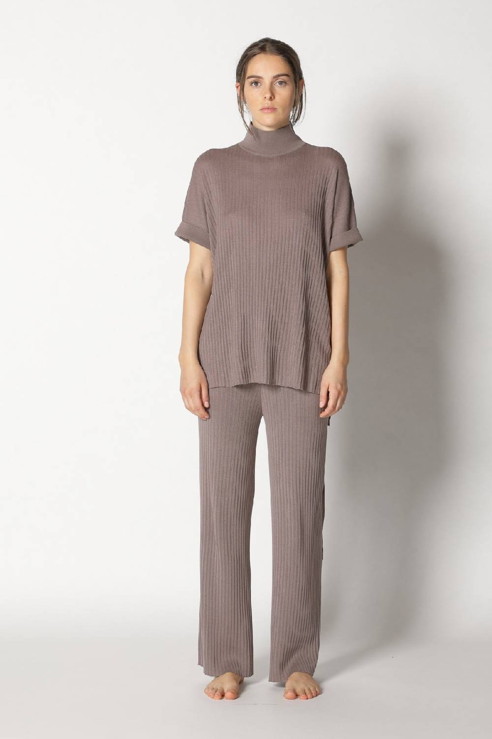 Sminfinity plissé drape top + plissé palazzo