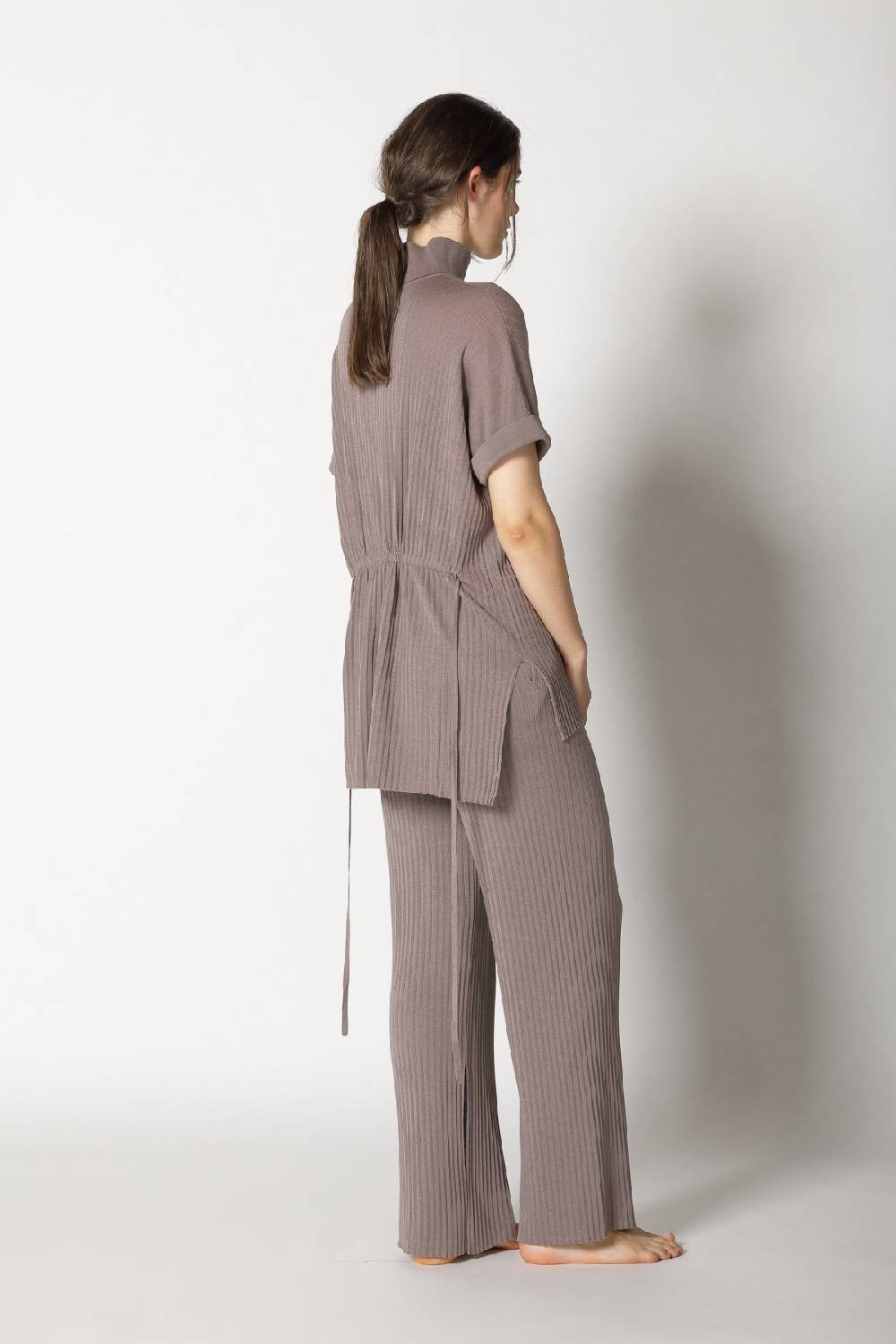 Sminfinity plissé drape top + plissé palazzo Günstiger Verkauf