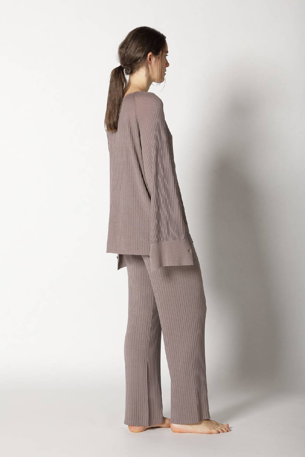 Sminfinity plissé drape tunic + plissé palazzo Fabrikverkauf