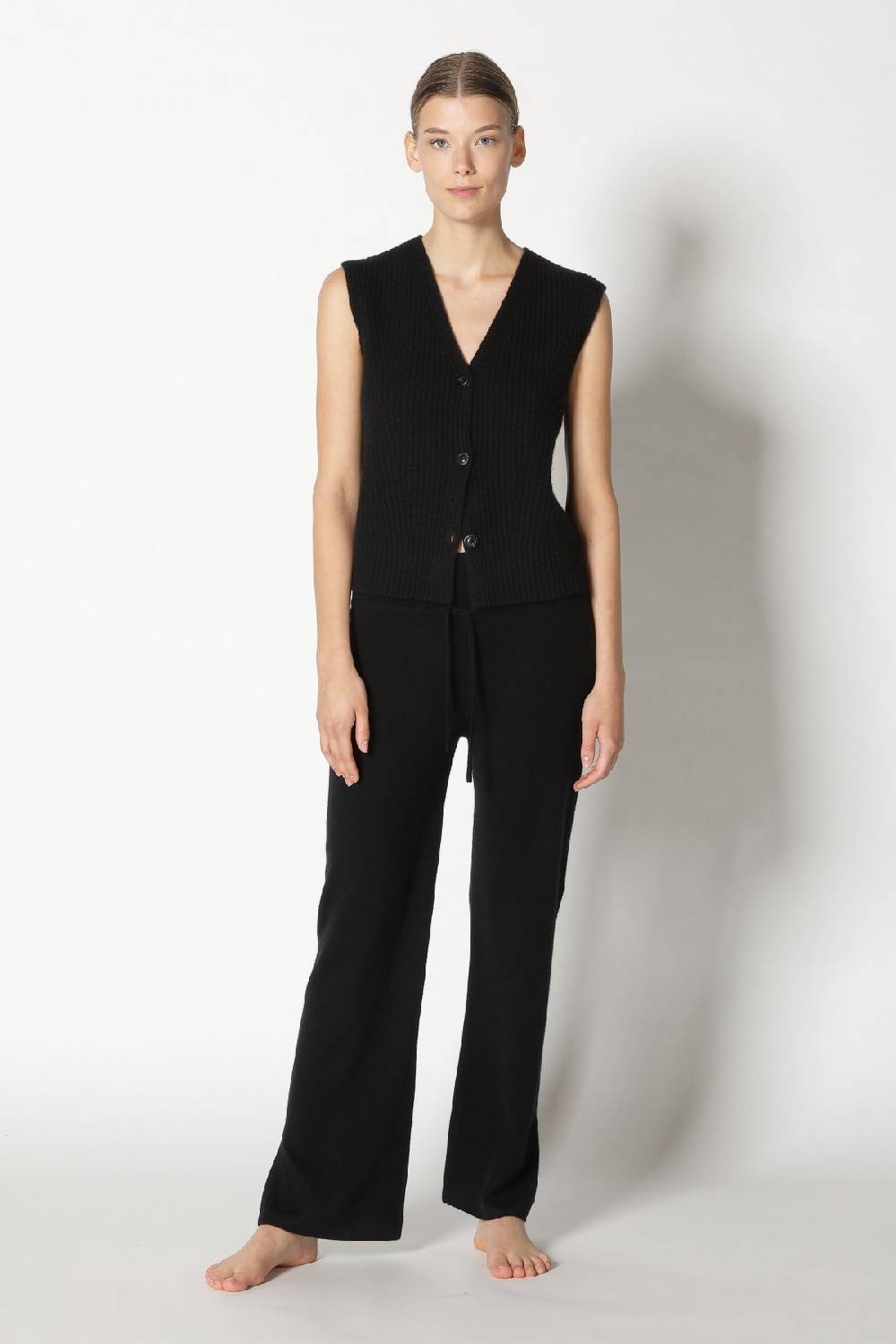 Sminfinity pure icon rib vest + pure slitted pants Auslauf