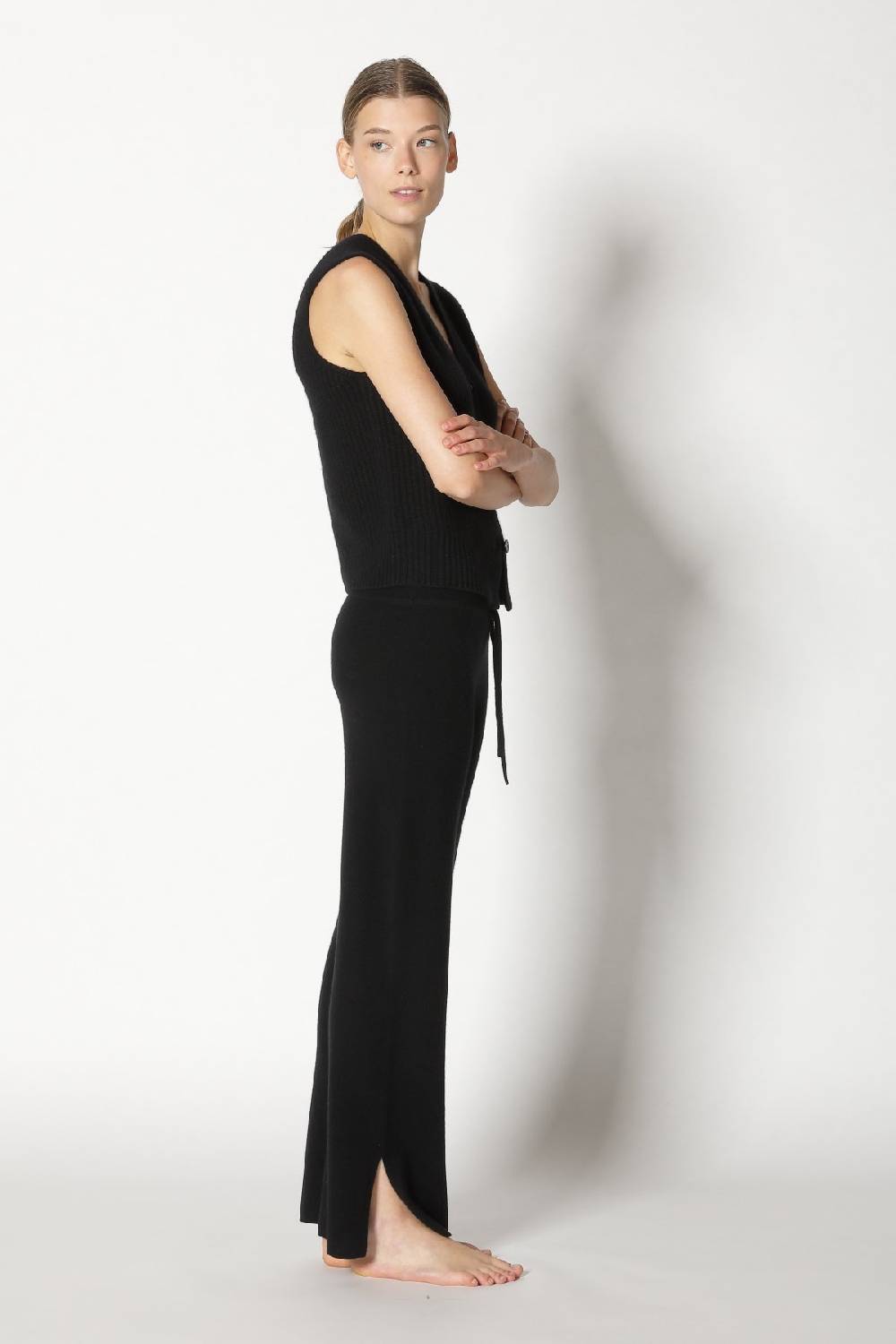 Sminfinity pure icon rib vest + pure slitted pants Auslauf