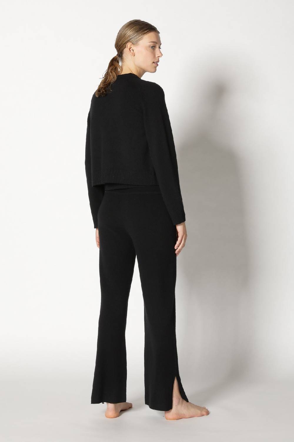 Sminfinity pure 2 ply crew jacket + pure 2 ply crew top + pure slitted pants Verkauf