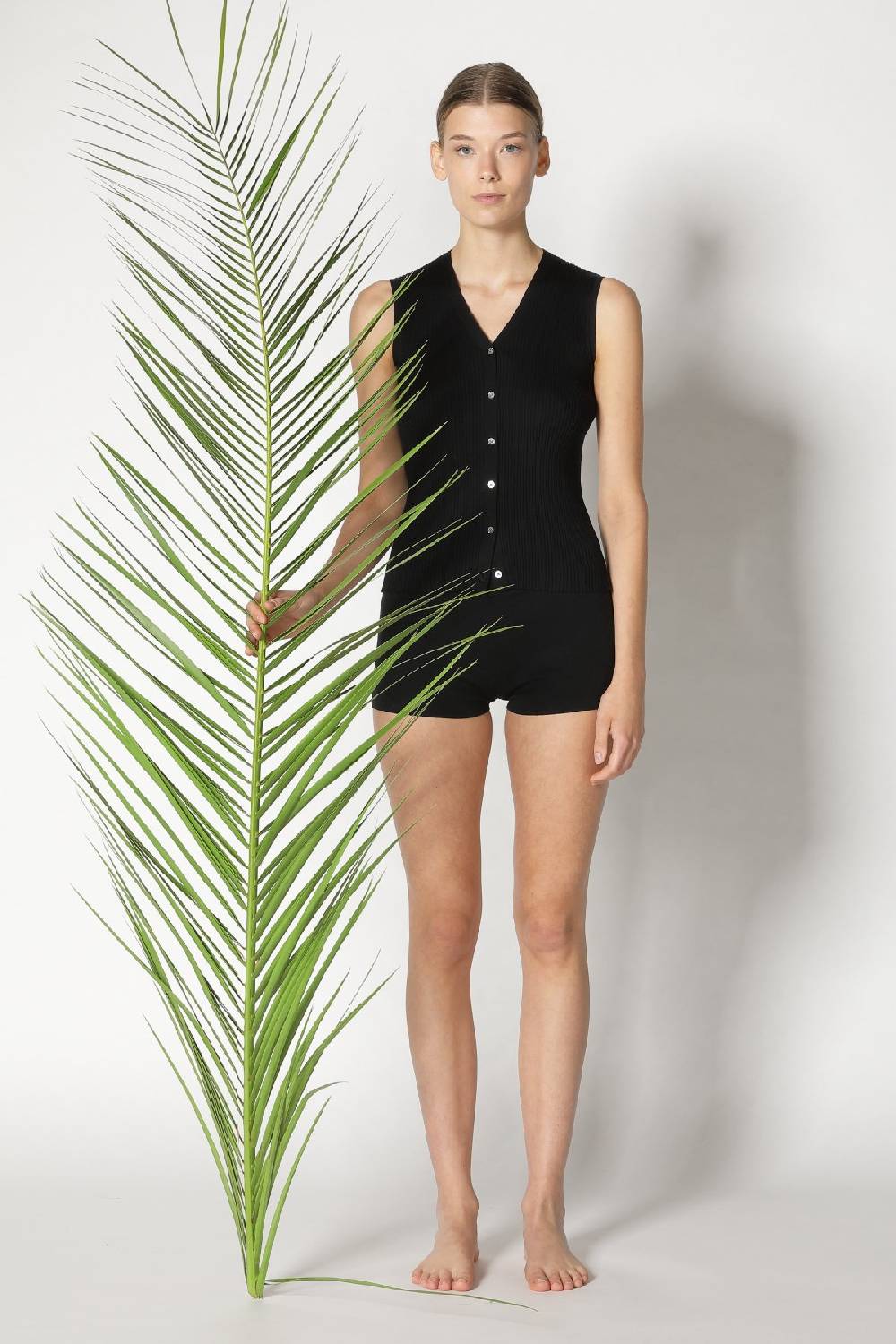 Sminfinity silky rib vest