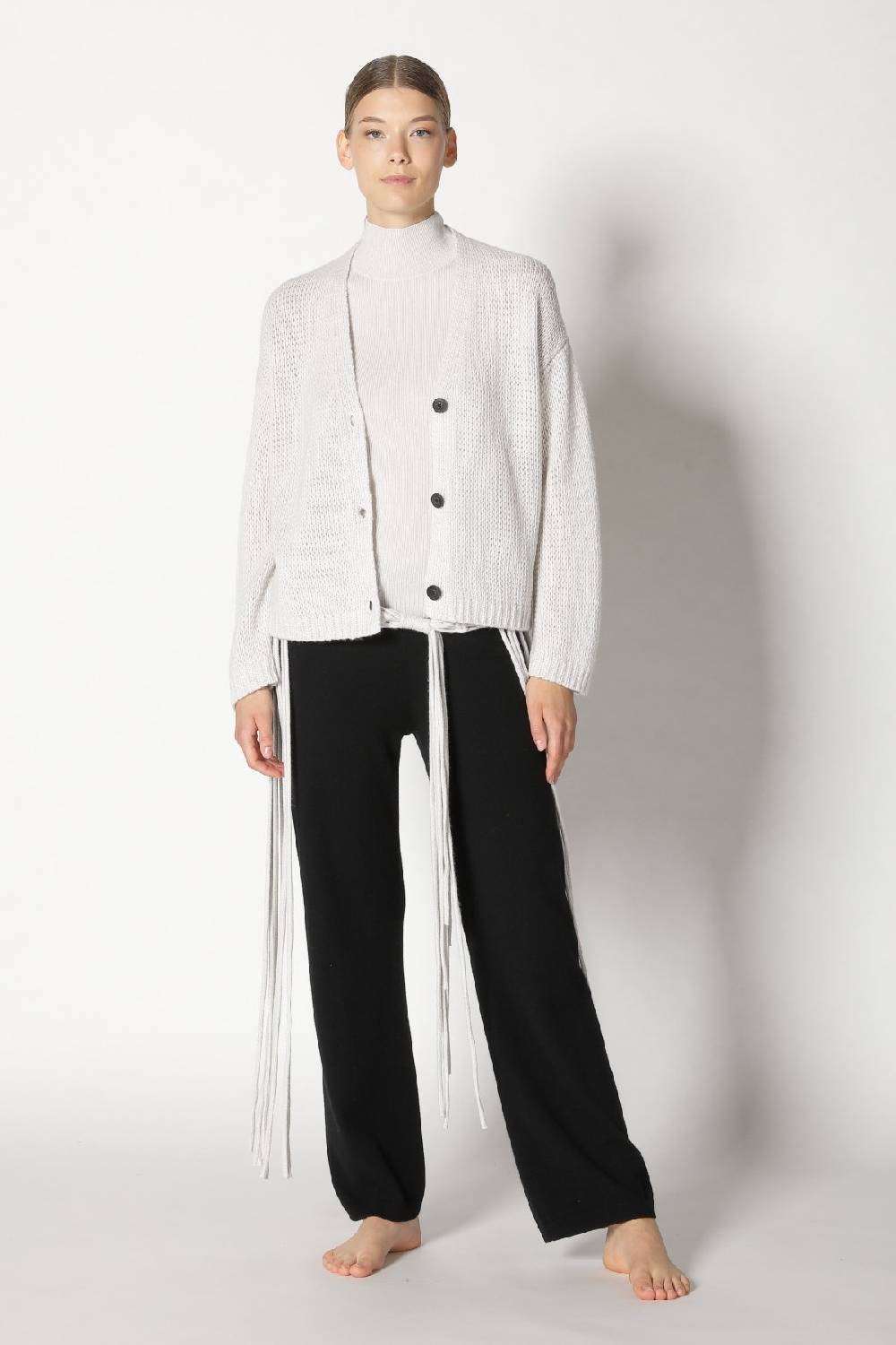 Sminfinity chilly loose & tight cardy + chilly fitted top + chilly pants + hang loose ring belt Outlet