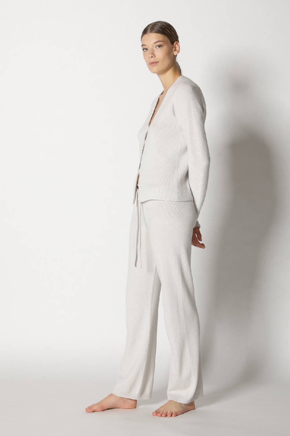 Sminfinity chilly fitted jacket + chilly fitted top + chilly pants + hang loose knot belt handmade makrame Verkauf