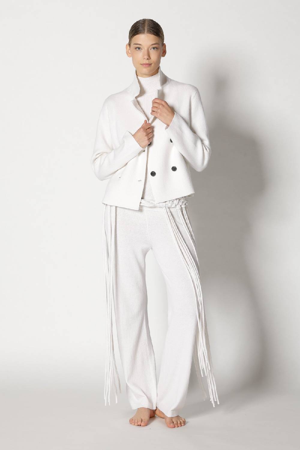 Sminfinity chilly cropped jacket + chilly fitted top + chilly pants + hang loose ring belt Auslauf