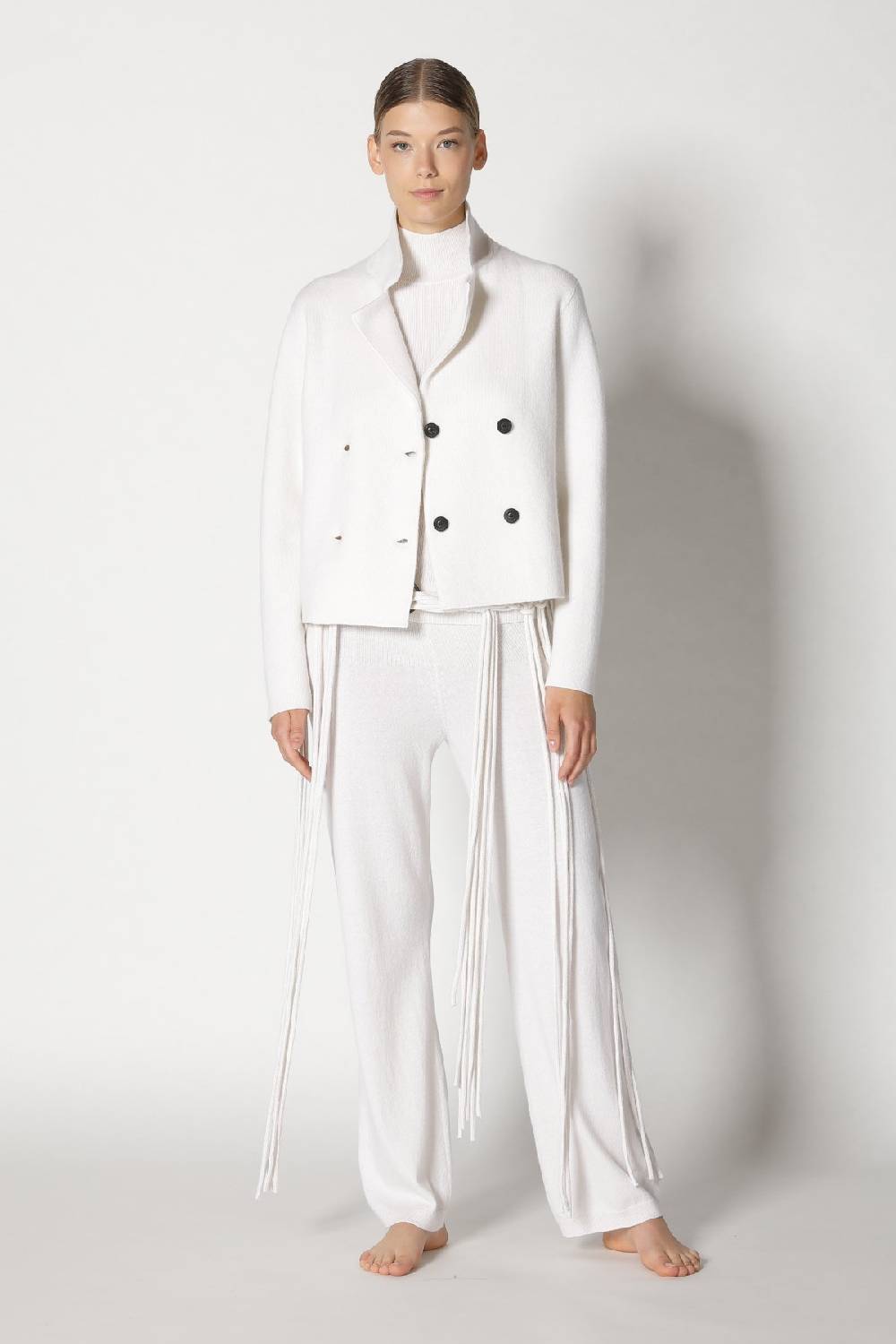 Sminfinity chilly cropped jacket + chilly fitted top + chilly pants + hang loose ring belt Auslauf