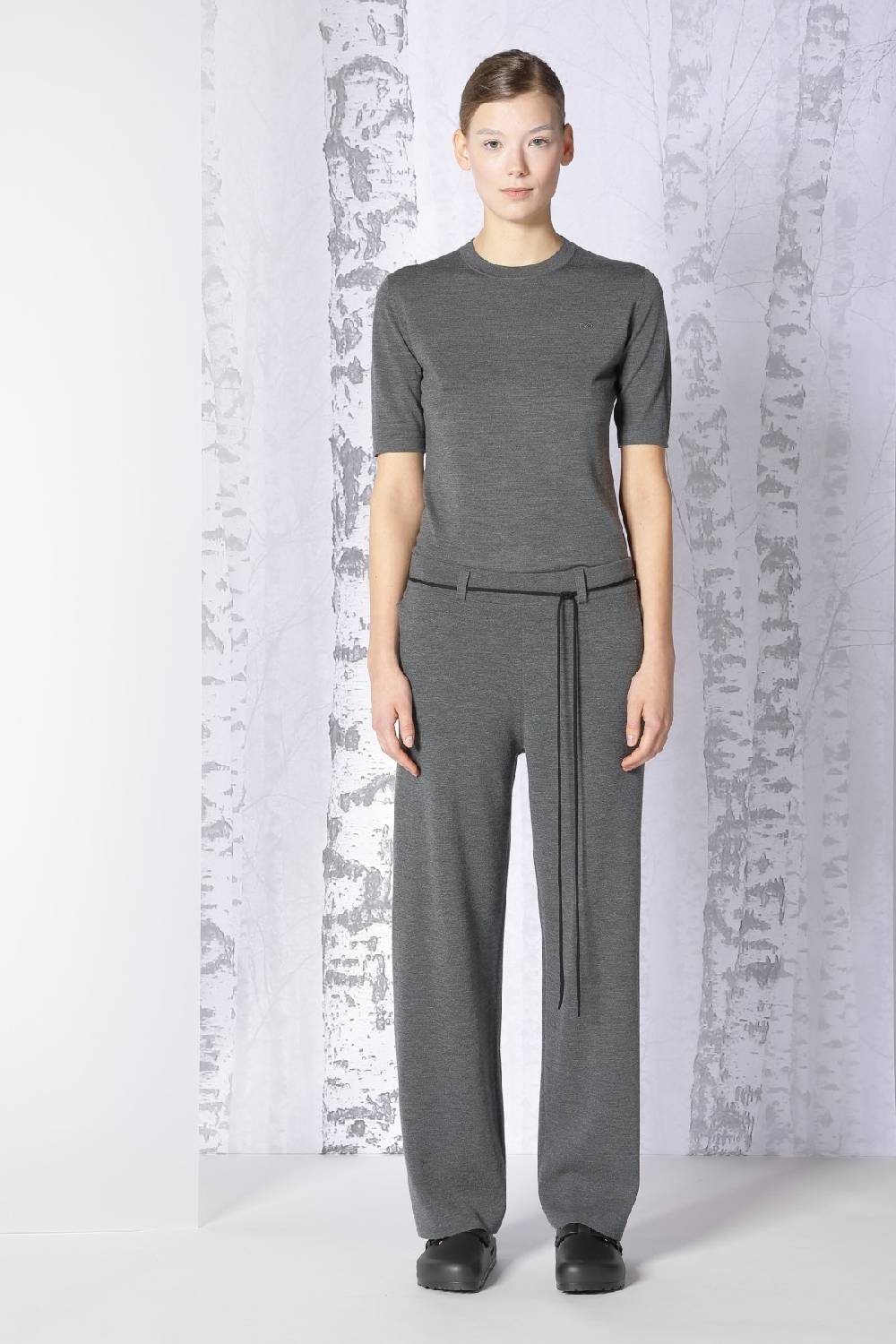 Sminfinity extrafine fitted T + milano palazzo pants Verkauf