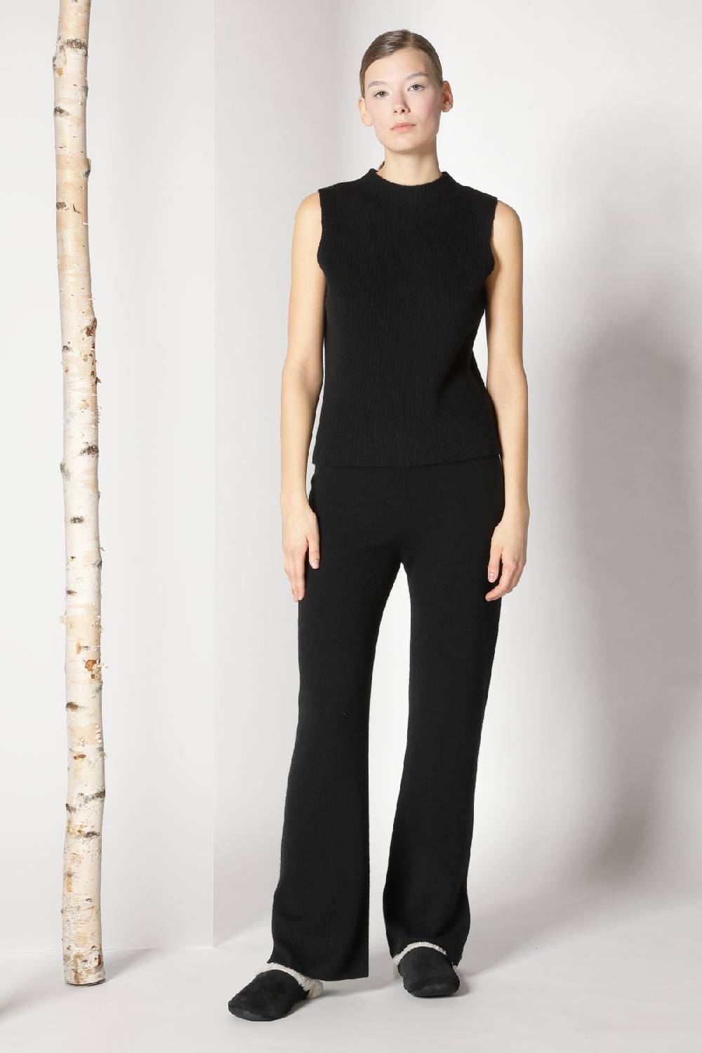 Sminfinity pure all needle top + pure slitted pants