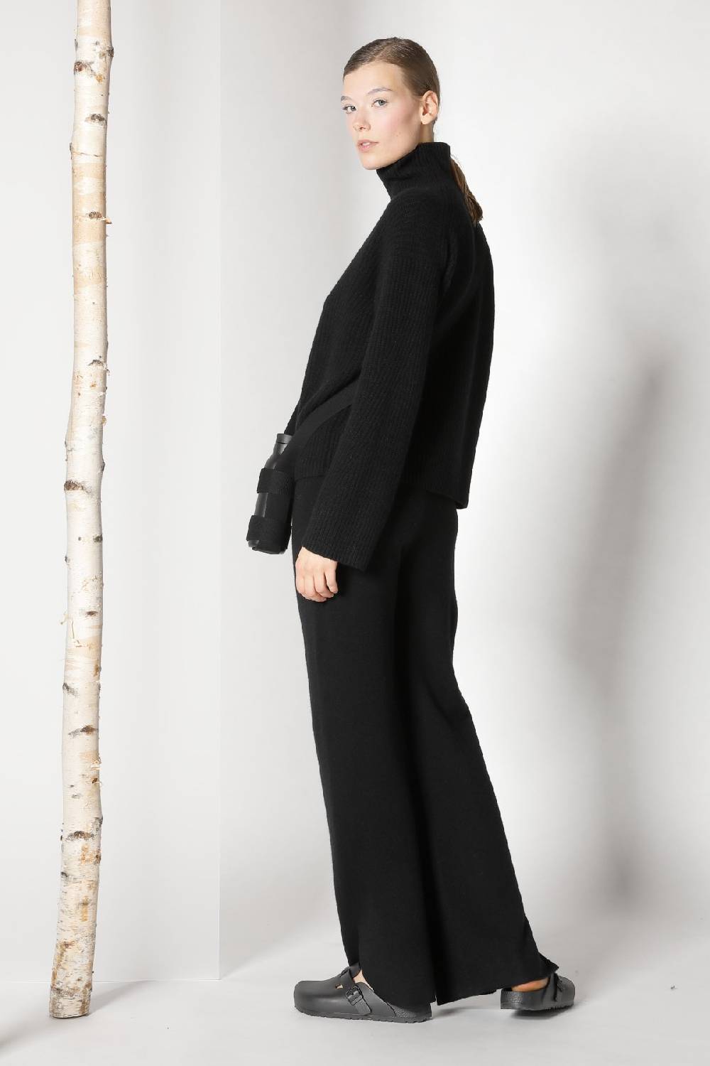 Sminfinity pure icon rib turtle + pure slitted pants Kostenloser Versand international