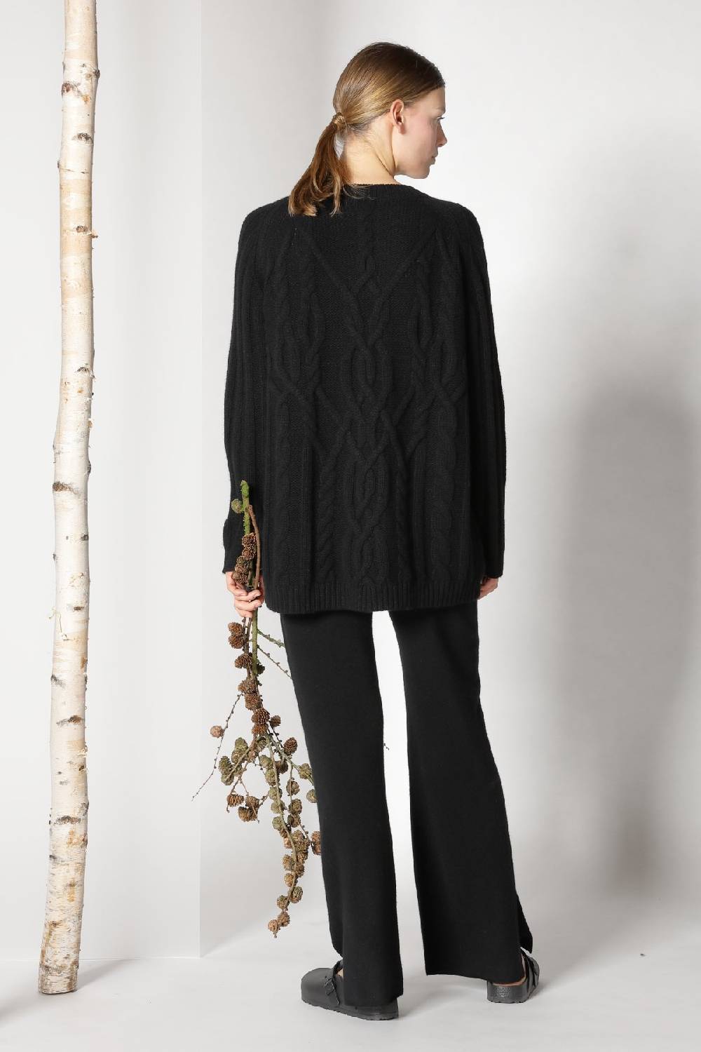 Sminfinity pure POETREE long cable jumper +  pure slitted pants Günstiger Verkauf